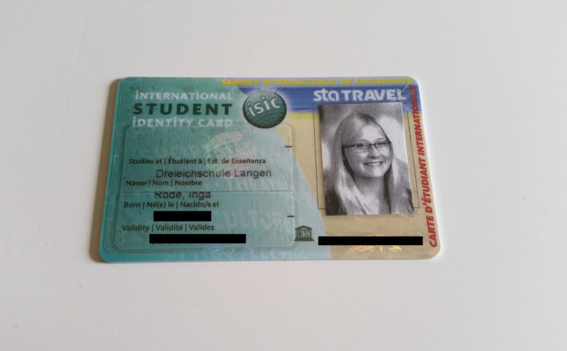 International Student Identity Card – ISIC